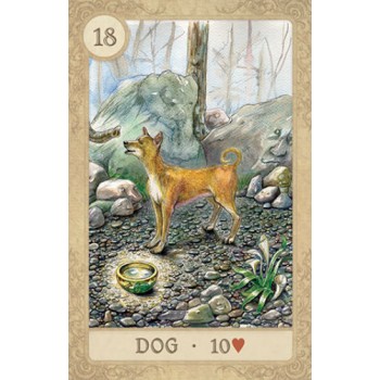 Fairy Tale Lenormand skardinėje dėžutėje US Games Systems